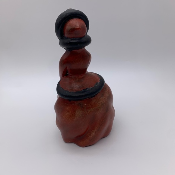 Vintage MCM Atlantic Mold Christmas Caroler 1950’s -60’s (Signed) Handpainted - Picture 5 of 16